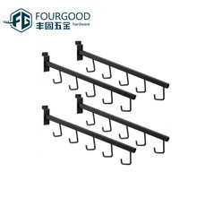 丰固厂家直供亚马逊超市货架平底锅5钩羽毛球挂钩源头工厂