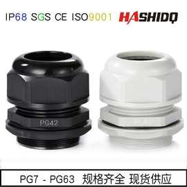 【源头厂家】PG头环保尼龙电缆防水接头 固定头 葛兰头  规格齐全