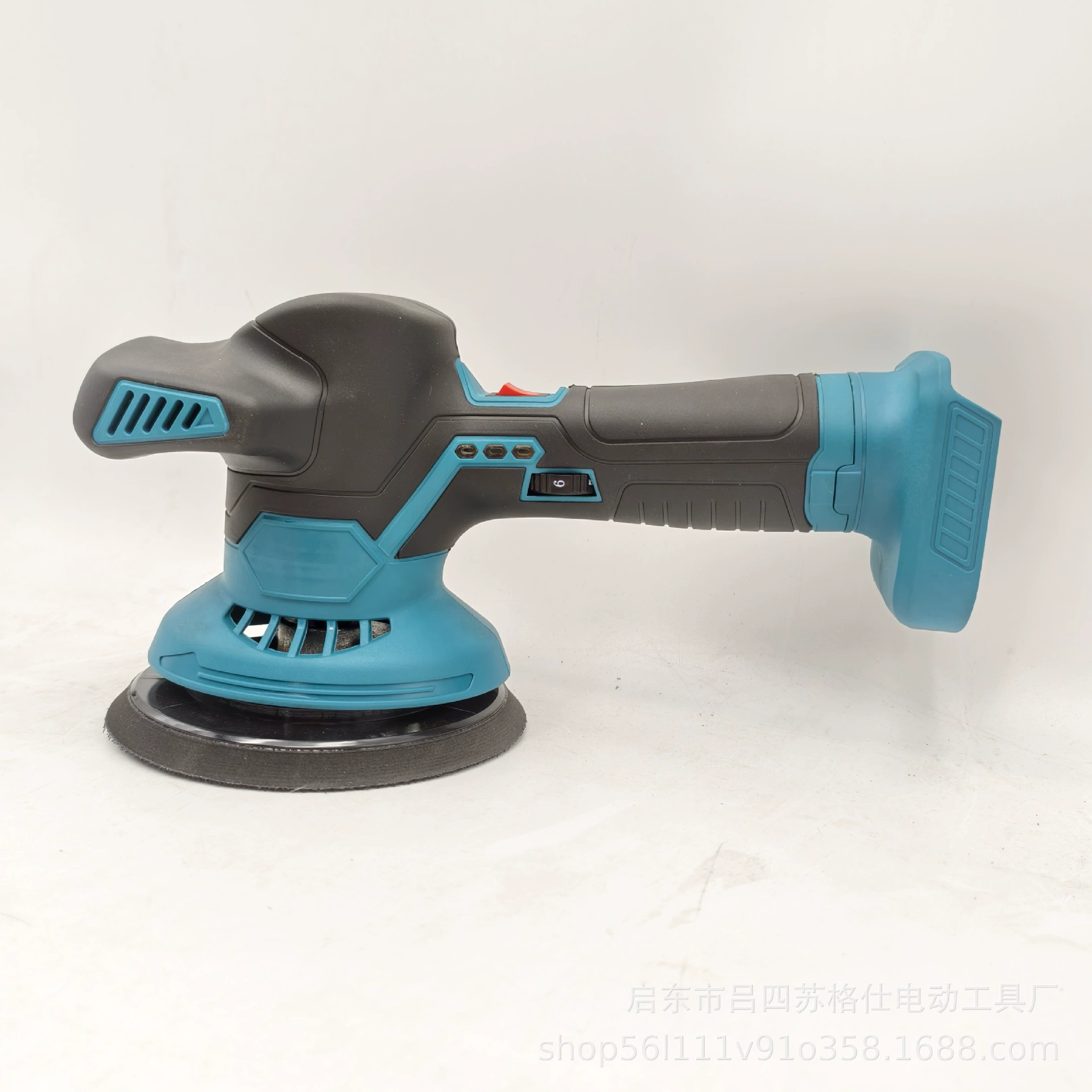 Мощная автомобильная ручная электрическая машинка для депиляции с регулируемой скоростью, плоская беспроводная ручная эксцентриковая полировальная машина с литиевой батареей