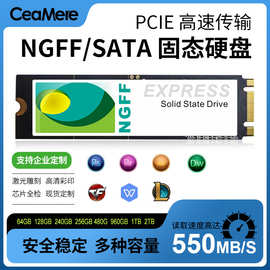 m2固态硬盘ngff接口sata协议128g 256g笔记本2280电脑ssd固态硬盘