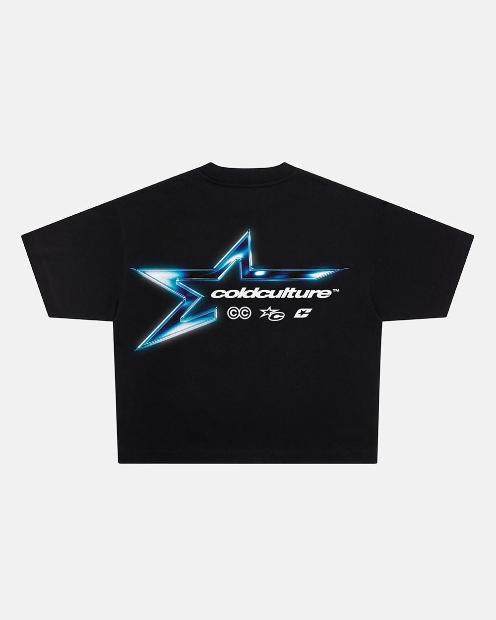 Cold Culture T-shirt Chrome Star Black