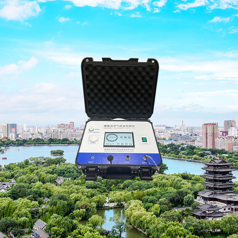 空气AQI六要素检测仪 智慧城市巡查移动便携式大气环境监测仪