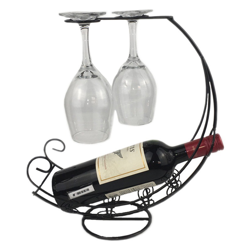 Creativo Barco Pirata estante del vino de la vendimia estante del vino decoración del hogar taza de vino titular Copa boca abajo al por mayor