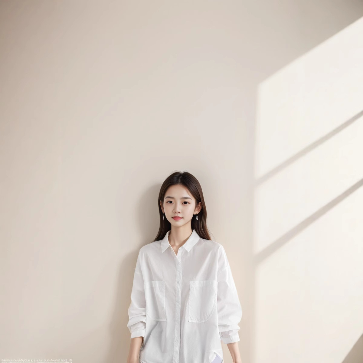 Diseño Directo de fábrica camisa blanca de algodón puro de manga larga de las mujeres primavera nuevo viajero versátil superior simple camisa elegante