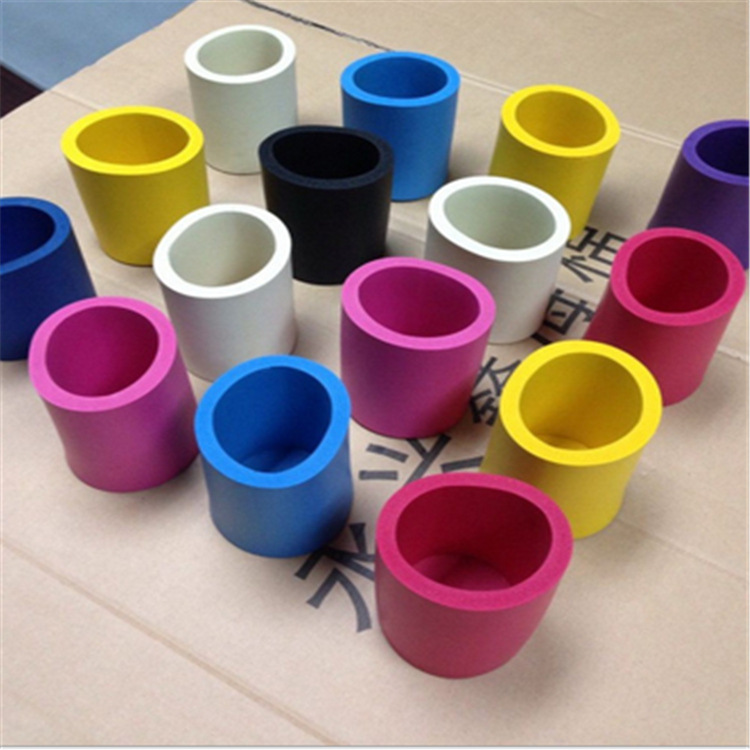 厂家NBR橡塑海绵杯套啤酒饮料隔热保温保护套 EVA学生斜跨水杯套