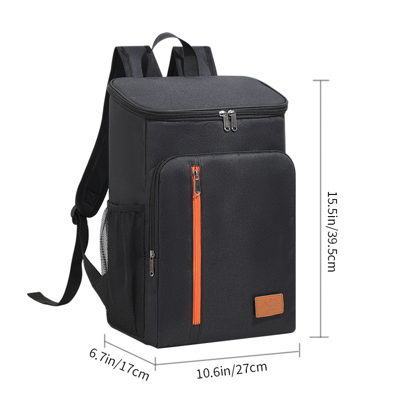 Bolsa de picnic al aire libre, mochila de alta capacidad, paquete de aislamiento térmico de aluminio, bolsa de hielo, bolsa de almuerzo de campamento de montaña, bolsa