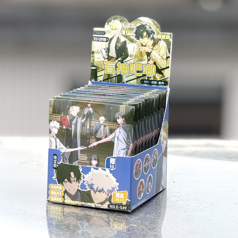 Line Puppy 二次元 グミバ ブラインドドロー 75mm コールドホットシルバーオニオンクラフト レーザーカード付き 10+1 隠し付き|undefined