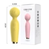 Come and enjoy the small microphone lemon yellow