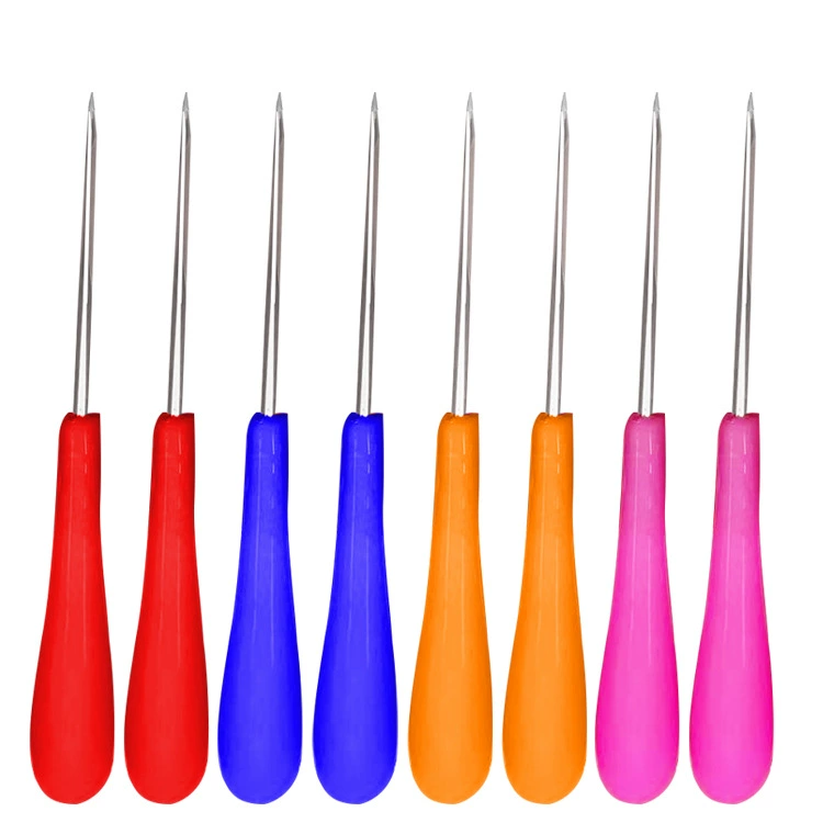 № 18 пластиковая ручка тысячное Шило инструмент для ремонта обуви дерево пластиковая ручка игла сверло сверхтонкая игла ручной конус маленький Шило