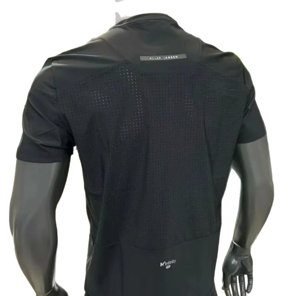 T-shirt de manga corta marca de moda masculina de verano suelta manga de cinco puntos 2026 nueva tendencia en línea in simple impresión superior