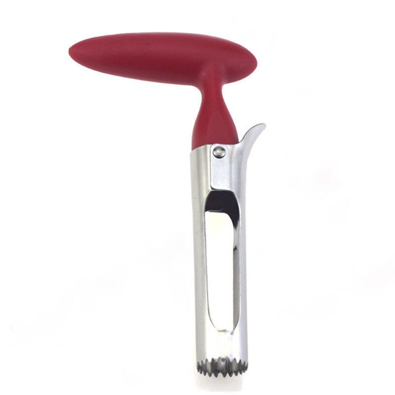 En stock al por mayor de acero inoxidable Apple corer fruta Coring dispositivo separador Apple Coring dispositivo