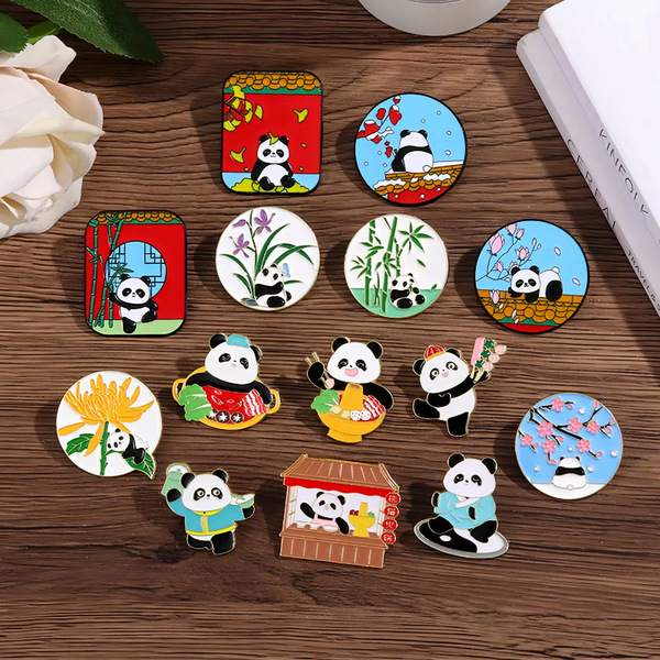 Cartoon cute brooch