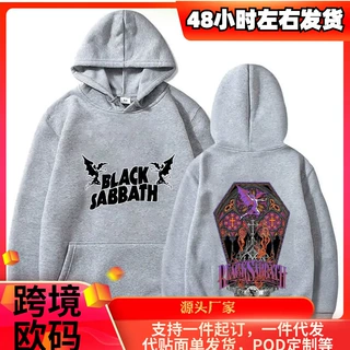 【跨境欧码】Sudadera con capucha de manga larga Hoodie欧美棉