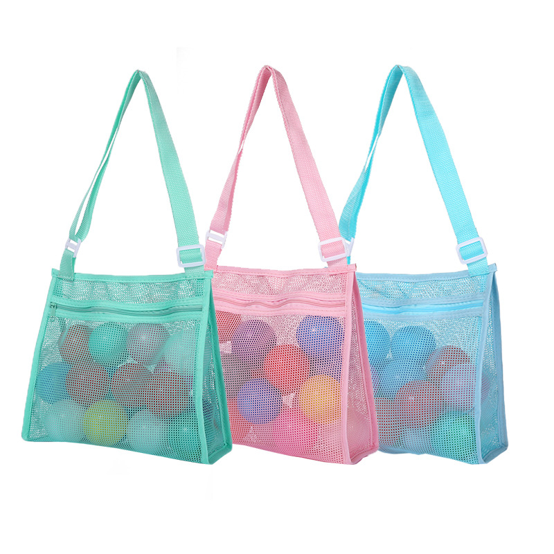 Kid's All Seasons Mesh Vacation Beach Bag display picture 1