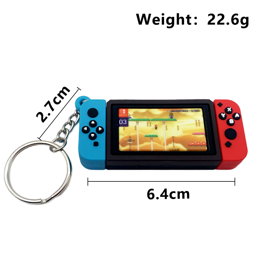クロスボーダーミニゲームコントローラーキーホルダースイッチ PS5 PS4 ゲームペンダントギフトハンドルモデルチャーム