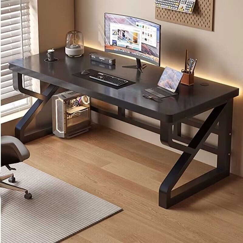 Modern home gaming and e-sports study writing desk, simple desktop office desk for rental housing, office desk Modern home gaming and e-sports study writing desk, simple desktop office desk for rental housing, office desk