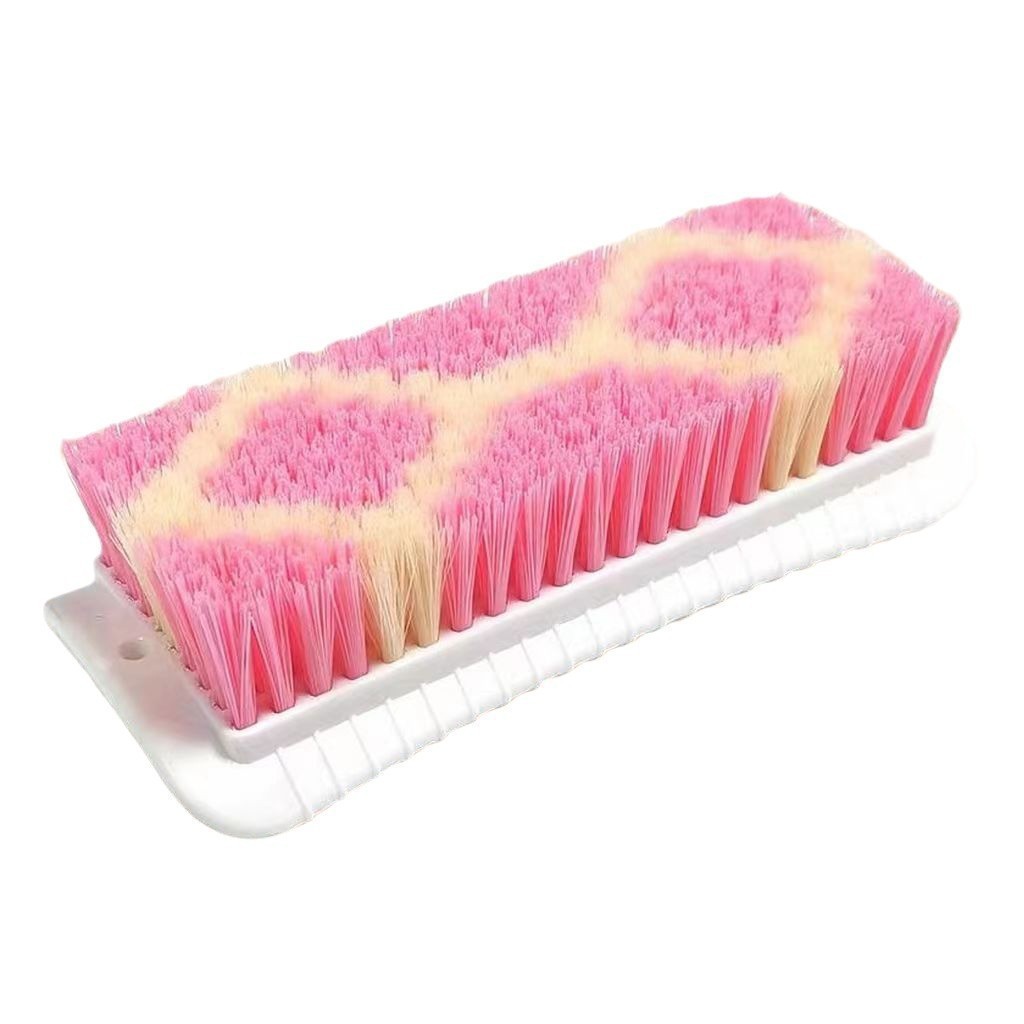 cepillo de zapatos de lana densa cepillo de limpieza cepillo de lavandería multifuncional cepillo de lana de color cepillo de zapatos de plástico doméstico cepillo de ropa no dañino
