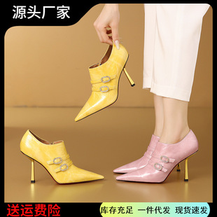 8.5cm�߸�ЬŮ2026�����¿���^�����t�ך��|��Ƥ��چ�Ь�����_