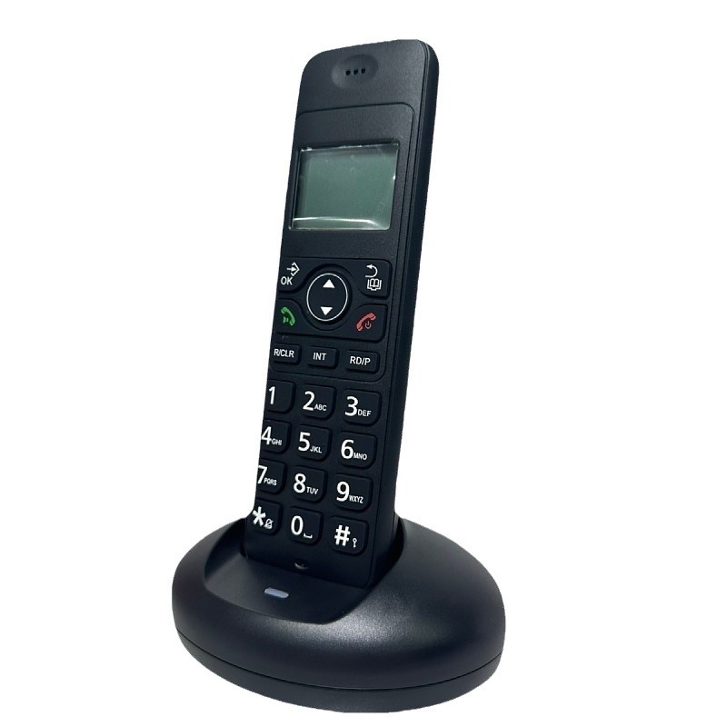 Teléfono Inalámbrico Digital D1006 con Botones Grandes, para el Hogar, Negocios u Oficina, de Baja Radiación, Disponible en Existencia