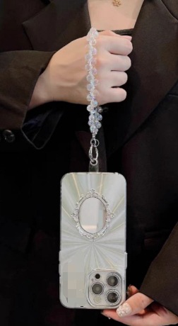 Aurora estéreo perla love iPhone16 Premium Sense 15ProMax Funda para teléfono móvil Apple 13 Hombres y mujeres 12