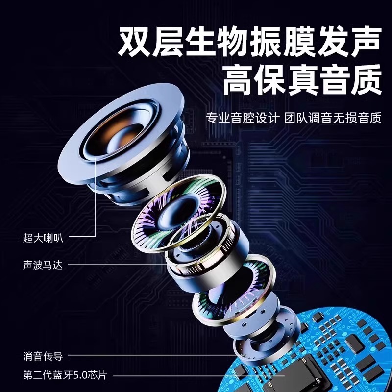 Bluetooth Audio B41 New Home Outdoor Bluetooth Speaker Super Subwoofer Portable Large Volume Speaker