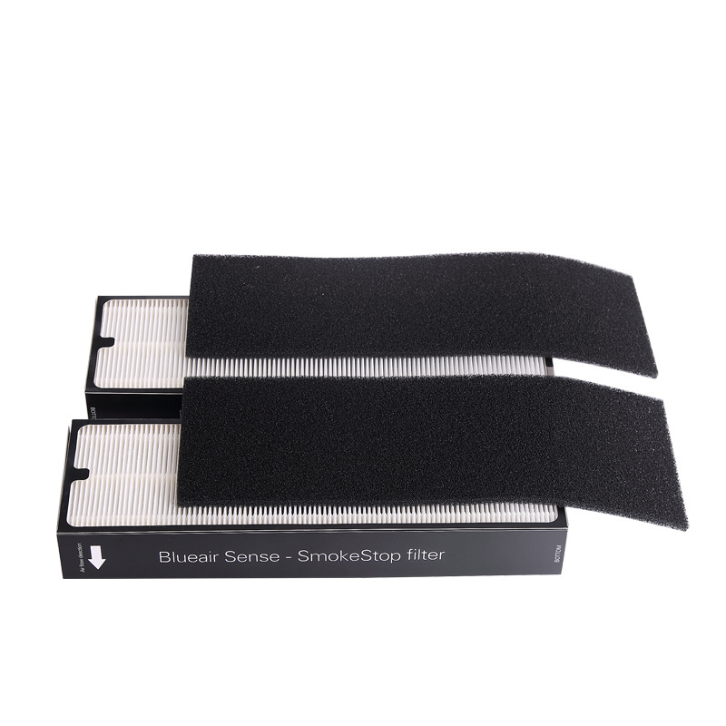 适配布鲁雅尔过滤网Sense复合型除PM2.5除尘HEPA滤芯+活性炭海绵