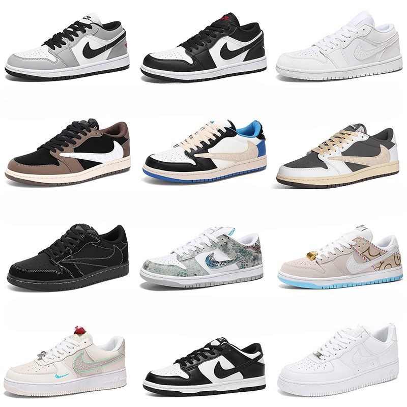 Aj Men's Shoes Dunk Black and White Panda Sb Ao Bing Third Prince Aj1 Low-Top Reverse Hook Sneakers Air Force 1 Women's Model Aj Men's Shoes Dunk Black and White Panda Sb Ao Bing Third Prince Aj1 Low-Top Reverse Hook Sneakers Air Force 1 Women's Model