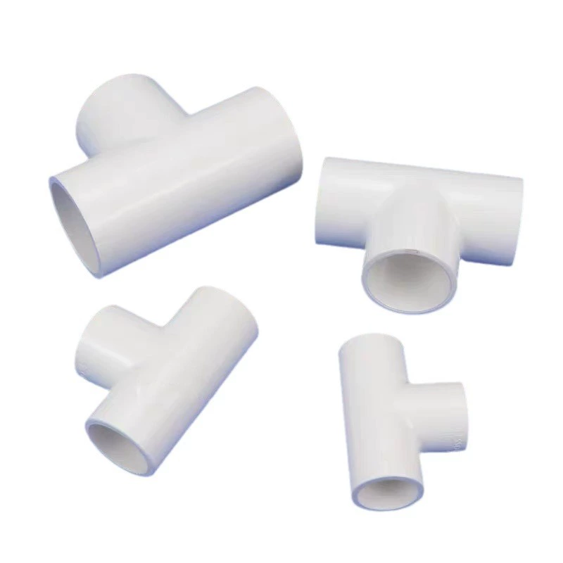 Liansu белые фитинги PVC, тройник