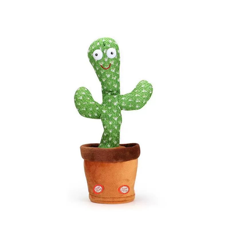 Talking cactus toys, children's singing and dancing