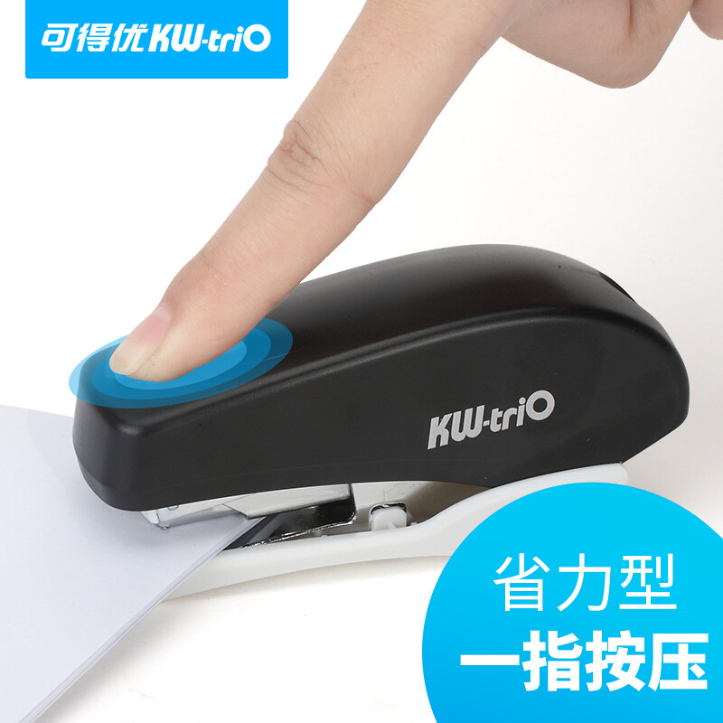 Kedeu 5648 ahorro de mano de obra 60% grapadora mini pulgar prensa estudiante grapadora al por mayor N ° 12 aguja