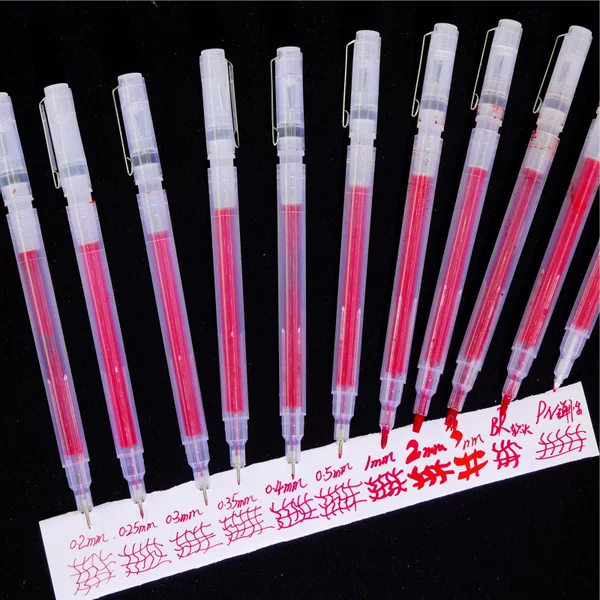 Needle pen can add ink cotton core empty pen DIY students use art color Hook pen children's painting hand-painted drawing edge