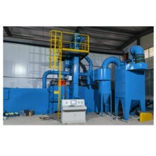 钢管钢瓶外壁抛丸机 防腐喷漆前抛丸清理机