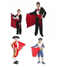 万圣节儿童斗牛士衣服西班牙名族服装亲子装幼儿园舞会派对服