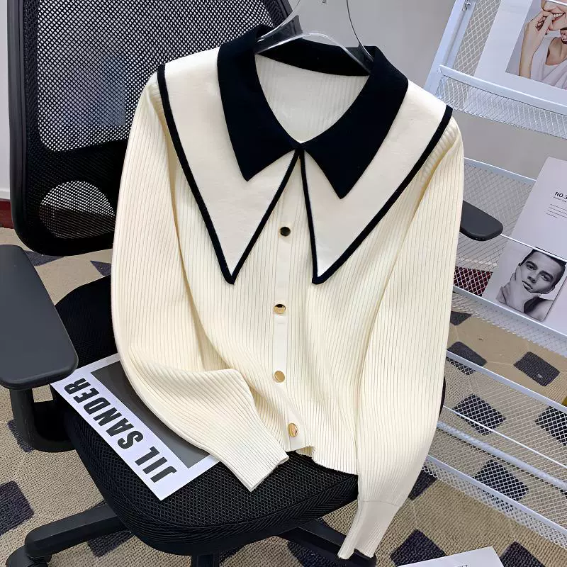 Нижняя рубашка с кукольным воротником