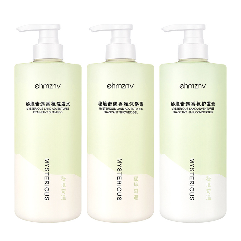 500/800ml Wholesale K Amino Acid Shampoo Soft Refreshing Shampoo Shampoo Hair Cream Conditioner Body Soap for Women