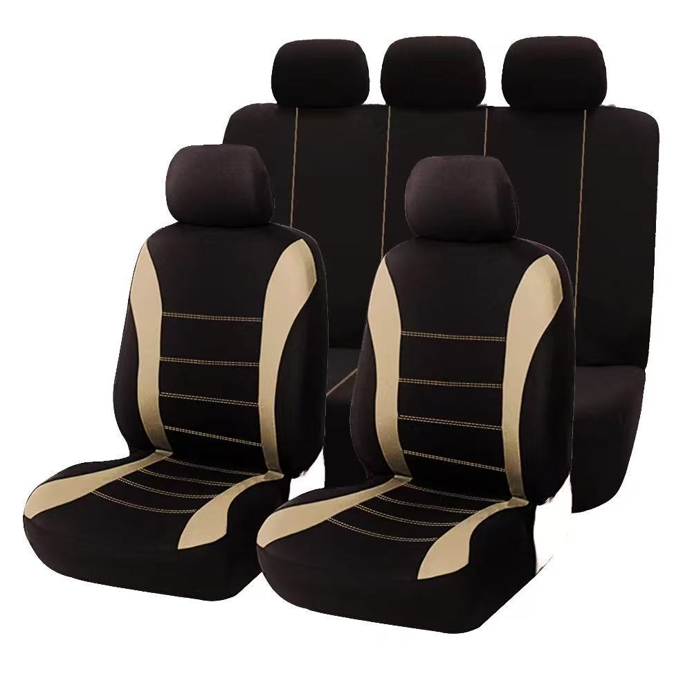 Cross-Border Hot-Selling Elastic Fabric Waistline Universal Car Seat Cover Amazon Temu Meike Duo Europe, America, Southeast Asia
