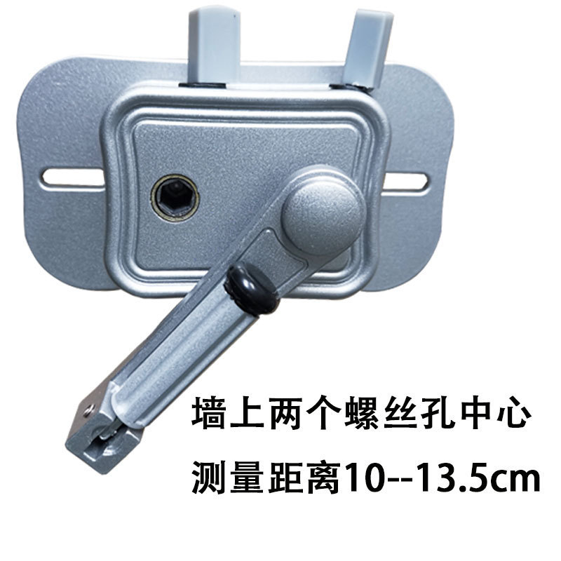 KGJ免打孔手摇器晒衣架摇手阳台晾衣手摇配件普通双杆老式升降器|undefined