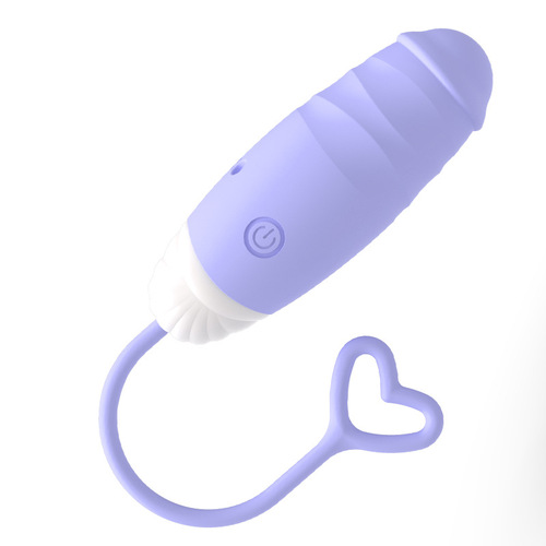 Self-retractable remote vibrating egg vibrator for women, invisible wearable remote-controlled erotic adult products and toys