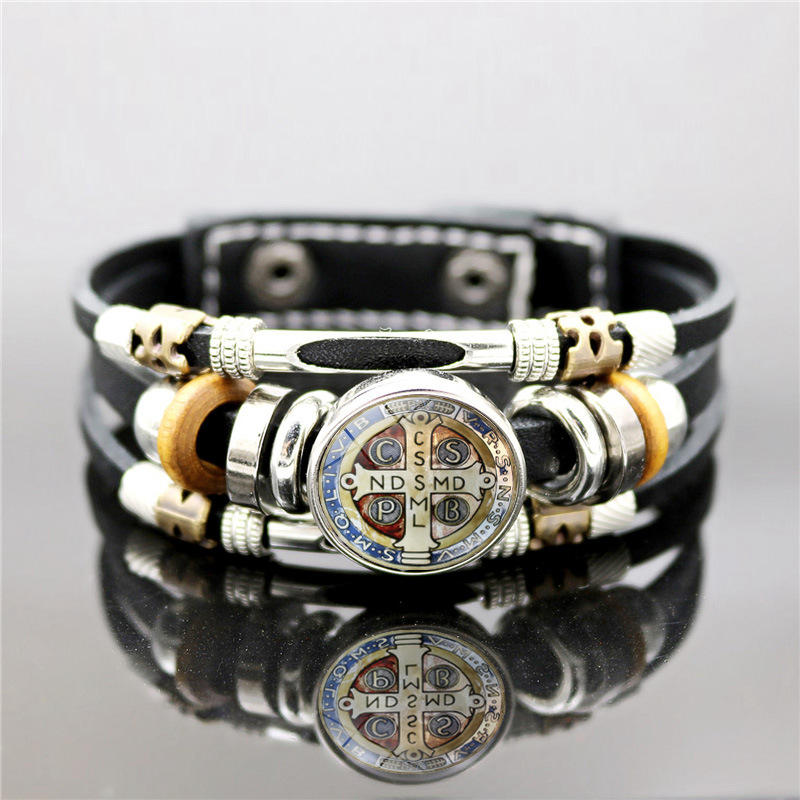 Modern Style Cool Style Cartoon Character Pu Leather Alloy Unisex Bracelets 1 Piece display picture 3