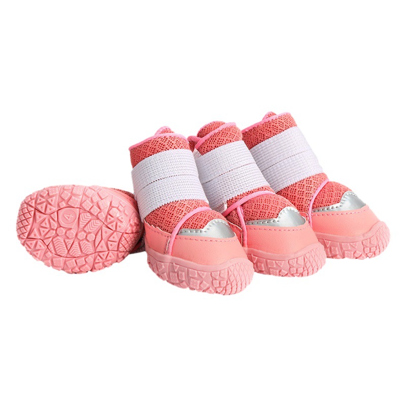 2024 nuevos zapatos para perros Teddy poodle zapatos para mascotas neutral transpirable Amazon transfronterizo nueva fábrica de fábrica