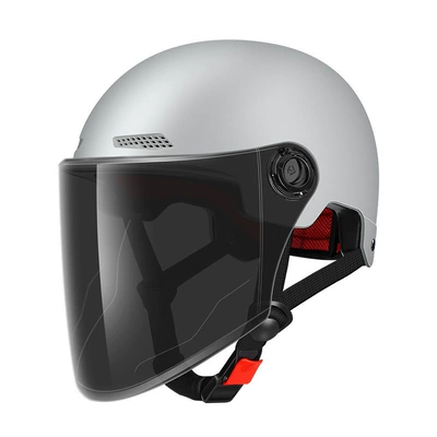Motorcycle Safety Supplies – Sun Protection Helmets - cement-gray-brown-long