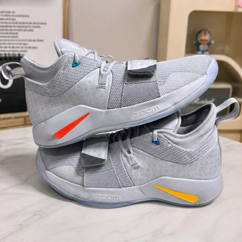 PG2.5 basketball shoes, Paul George 2.5, breathable, with light-up features, Velcro closure, designed for actual gameplay, Thunder team edition, men's basketball shoes PG2.5 basketball shoes, Paul George 2.5, breathable, with light-up features, Velcro closure, designed for actual gameplay, Thunder team edition, men's basketball shoes