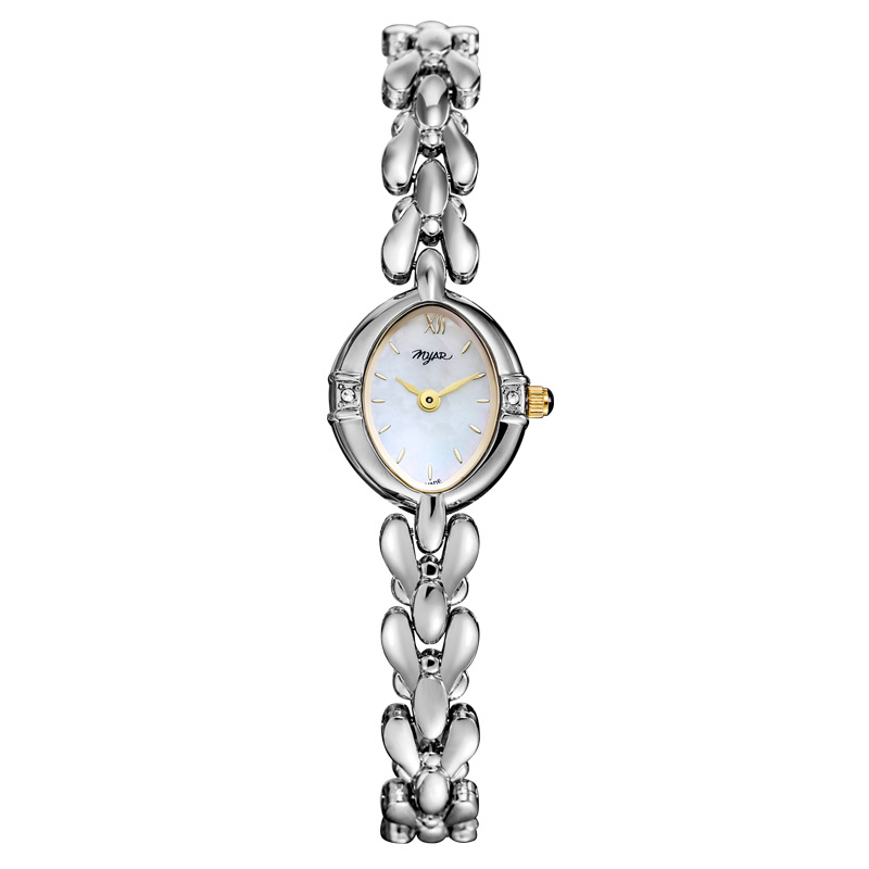 Silver shell mother-of-pearl plate