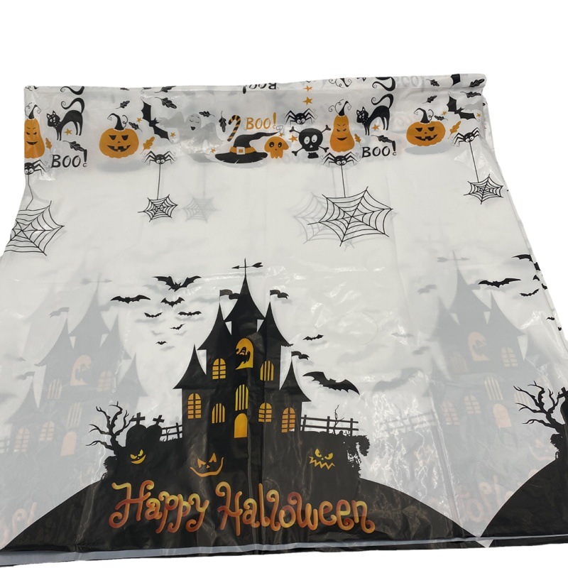 Manufacturer Supplies Disposable Party Tablecloths Pe Plastic Cloth Birthday Dessert Table Children's Tablecloth 130*274 Tablecloth
