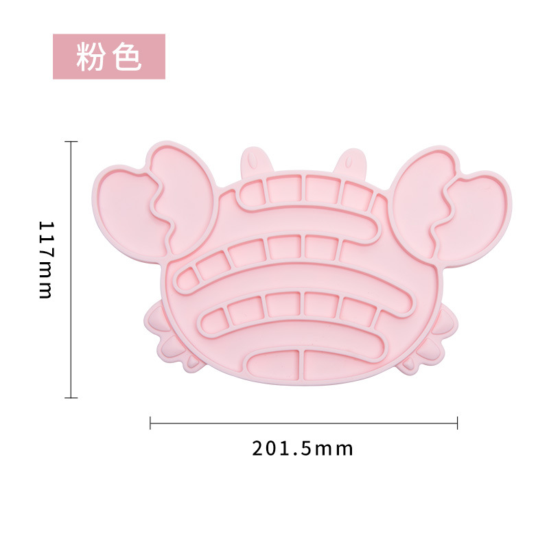 Los fabricantes transfronterizos Pet Bowl lamiendo estera gato tazón para mascotas vajilla mantel de silicona para mascotas tazón de comida lenta