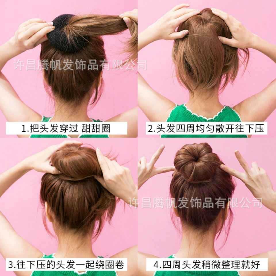 Disparador de cabeza de bola de rosquilla extra grande Almohadilla adicional Cabeza de manzana Cabeza de flor de Baotou Material de rosquilla