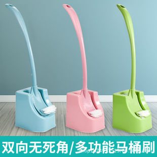 Toilet No Dead Angle Toilet Brush Set Cleaning Brush Long Handle Plastic Toilet Brush Toilet Brush Toilet Brush Toilet Brush