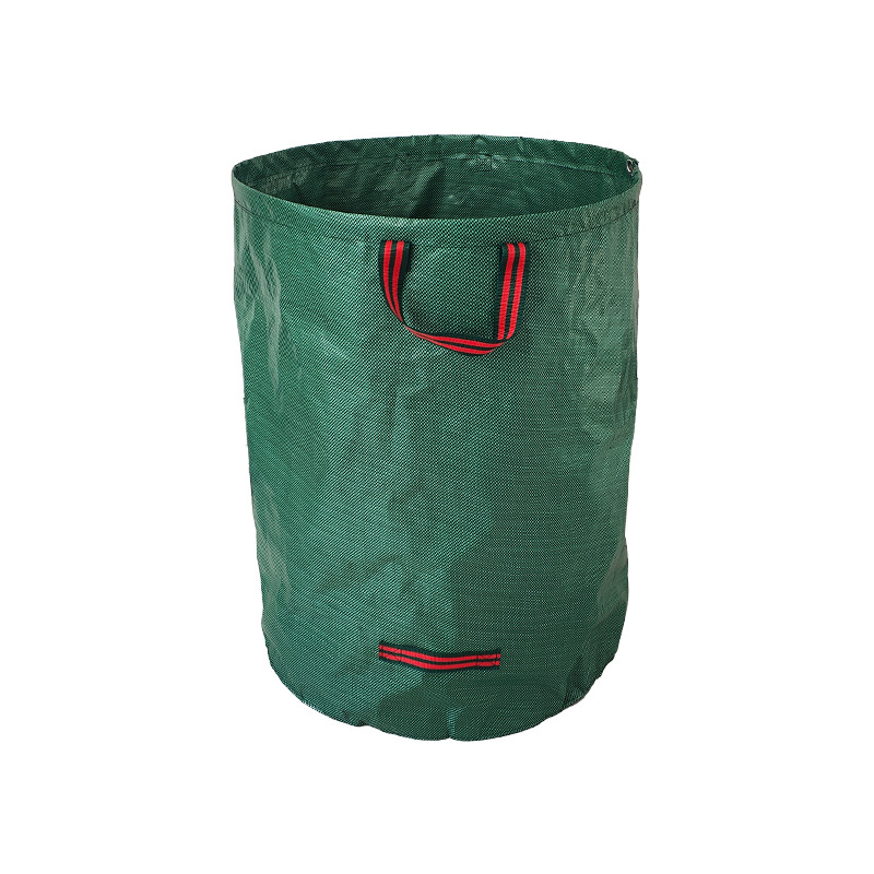 Bolsas verdes para plantas de jardinería PP, bolsas para recoger hojas de jardín, bolsas de plantación de gran capacidad, bolsas para compostaje.