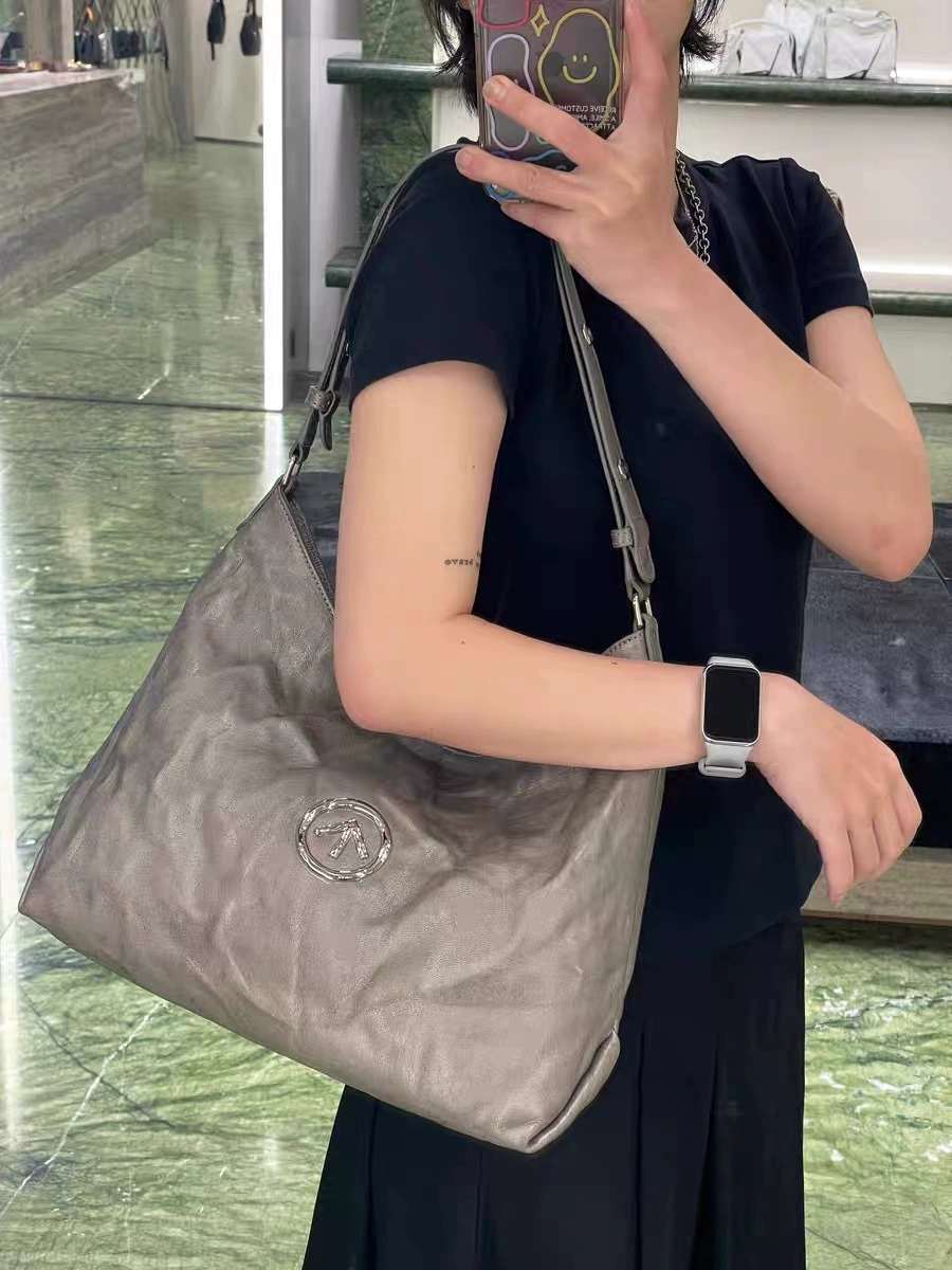 Capacious one-shoulder bag, shoulder bag
