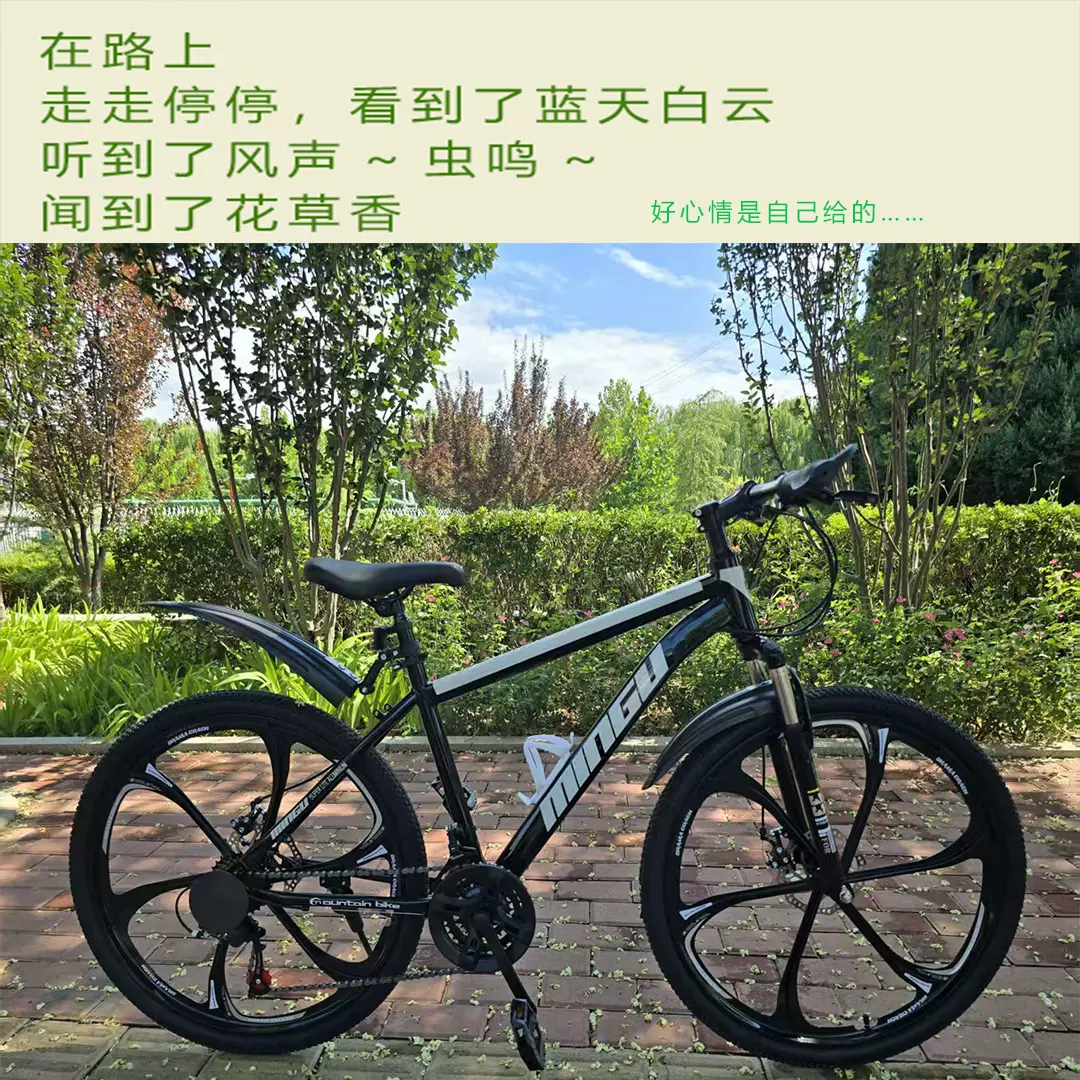 山地自行车成年男款女式青少年初中学生越野竞技变速减震代步单车